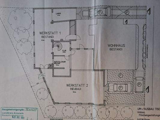 Erdgeschoß Nebengebäude 