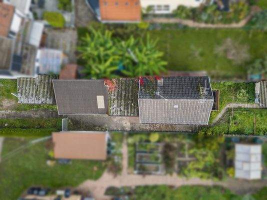 Vogelperspektive Haus