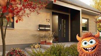 Häuser mit Ratenfressern