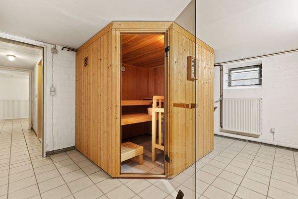 Sauna mit anliegender Dusche Haupthaus