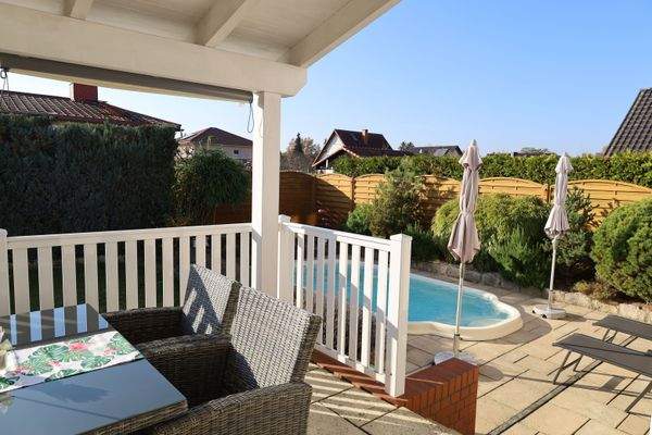 Außen Ausblick Terrasse