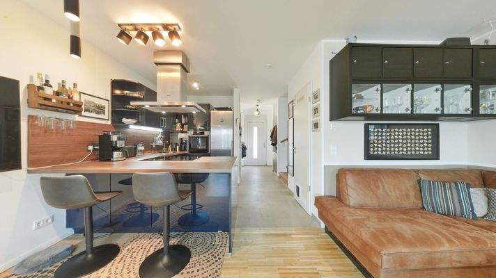 offenes Wohnkonzept im Erdgeschoss