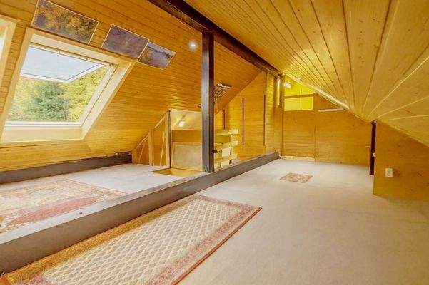 ausgebauter Dachboden