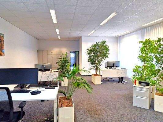 Blick in das Großraumbüro-Nord