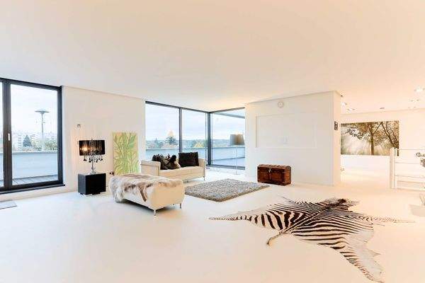 Wohnbereich mit Dachterrasse