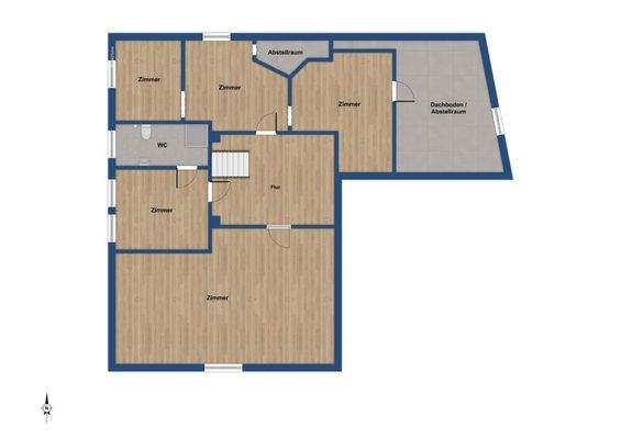 Grundriss Dachgeschoss