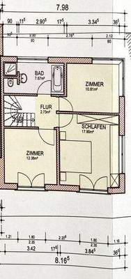 Grundriss Obergeschoss