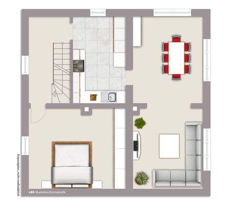 Exposeplan Obergeschoss