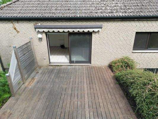 Vogelperspektive Terrasse