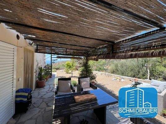 Kreta, Krevvatas: Charmantes Haus mit herrlichem Meerblick zur Südküste zu verkaufen