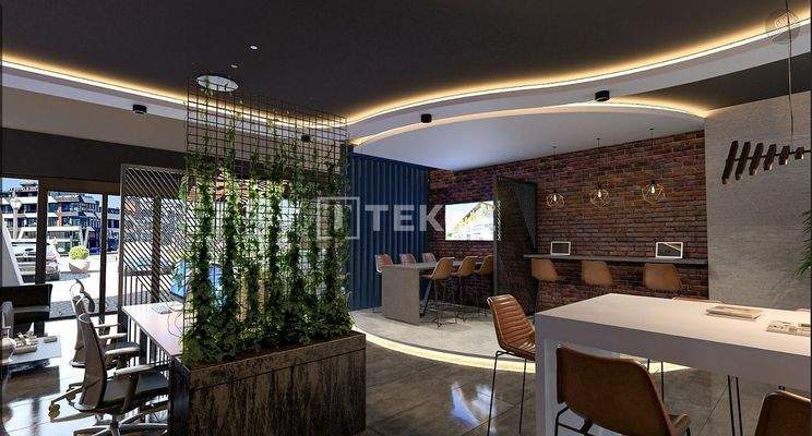 Commercial Properties in a Business Center in Alanya Antalya