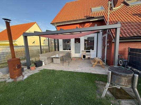 überdachte Terrasse