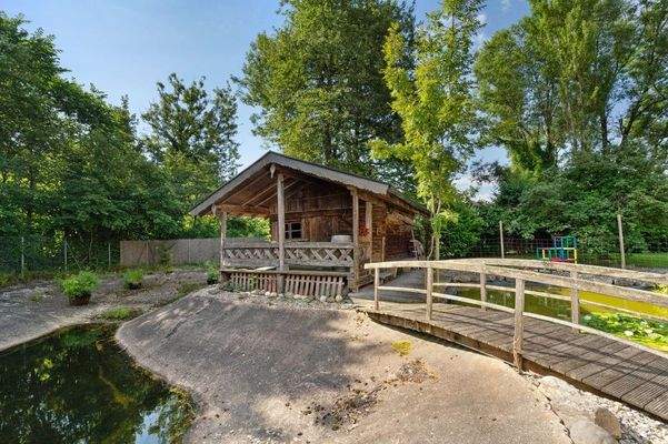 Der "Troadkasten" zwischen den Teichen