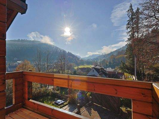 Toller Balkon mit atemberaubender Aussicht