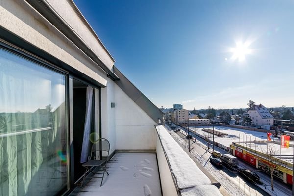 Zweite Dachterrasse