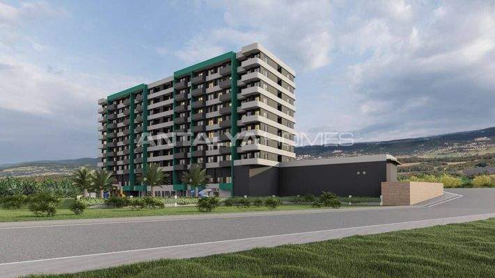 Brand New Apartments Close to the Sea in Mersin Tömük