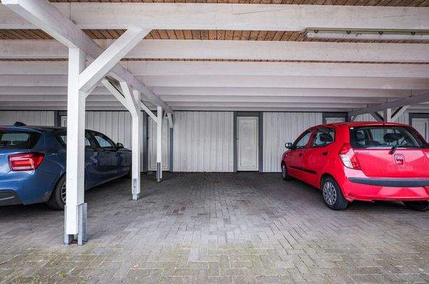 Zugehöriger Carportstellplatz