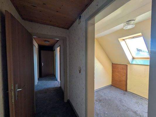 Ehemalige Gästezimmer im Dachgeschoss