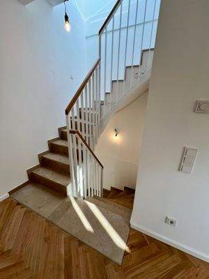 Aufgang zur Dachterrasse 