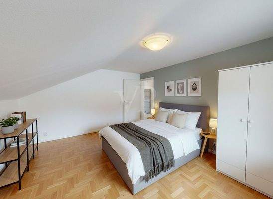 Einrichtungsbeispiel, Schlafzimmer - KI