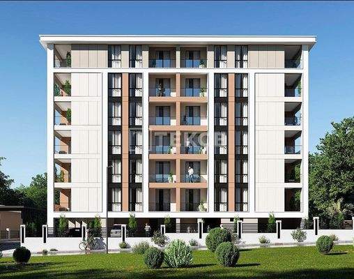 3-Bedroom Apartments in a Project with a Pool in Bursa