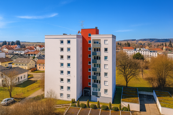 Luftaufnahmen Eingangsbereich