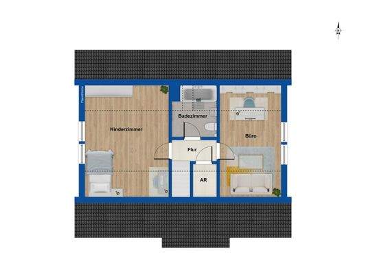 Grundriss Dachgeschoss