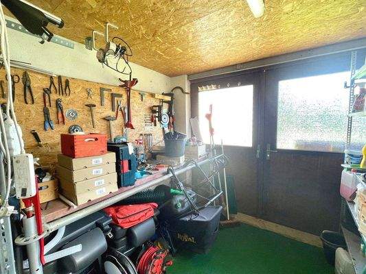 Und kleine Werkstatt