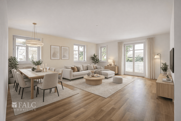 Einrichtungsbeispiel Wohnzimmer