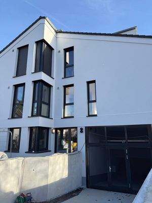 Zufahrt in die Tiefgarage