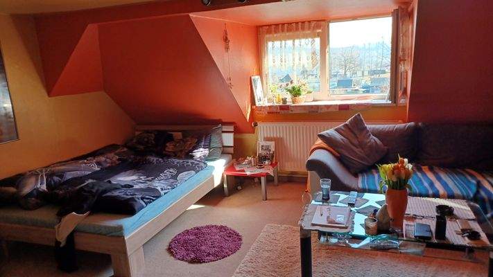 Wohn/Schlafzimmer DG