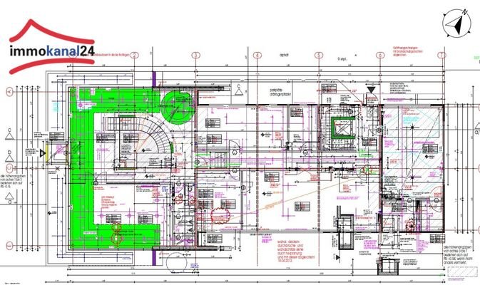 Grundriss Bürogebäude EG