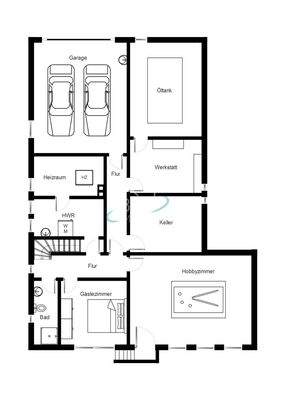 Grundriss Untergeschoss