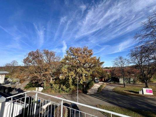 Blick vom Balkon nach Nordwest