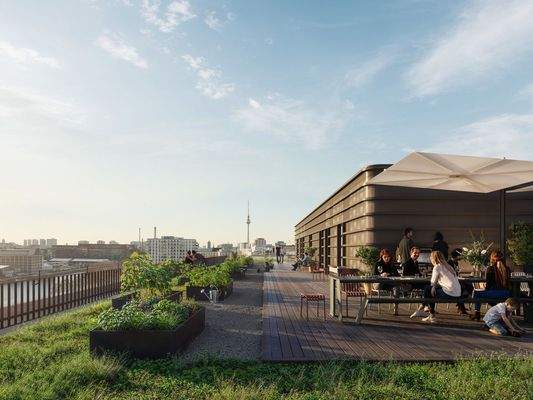 Gemeinschafts-Dachterrasse