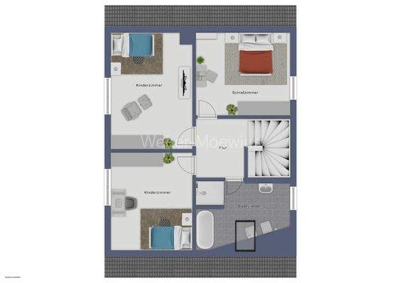 3439 Grundriss Dachgeschoss