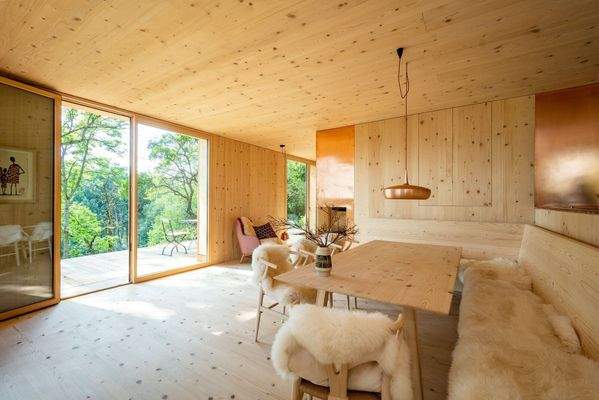 lichtdurchfluteter Essbereich/Ausgang Terrasse/EG