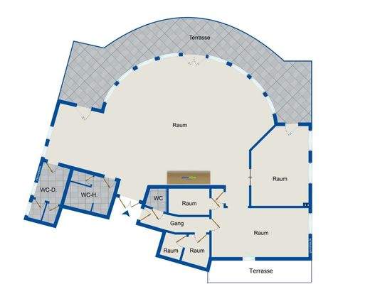 Aktueller Grundrissplan