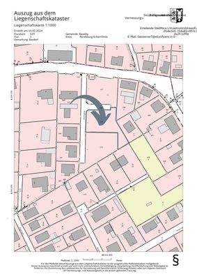 Flurkarte Bäckergang 3