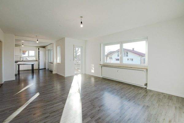 Der Wohn- und Essbereich