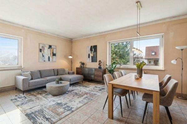 Offener Wohn- und Essbereich, Einrichtungsbeispiel