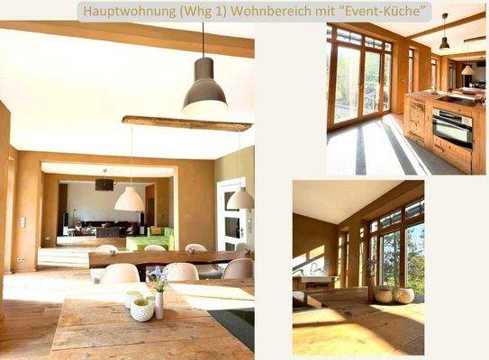 Whg1/ Wohn-, Essbereich&Eventk