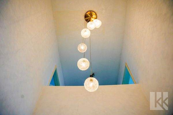 Hohe Decken im Erdgeschoss