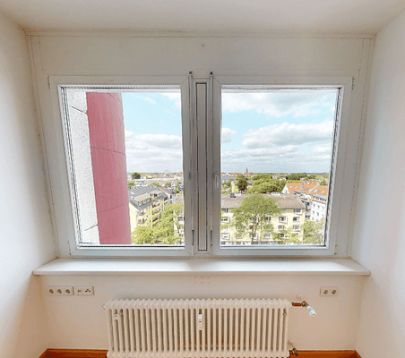 Büroausblick 7. Etage