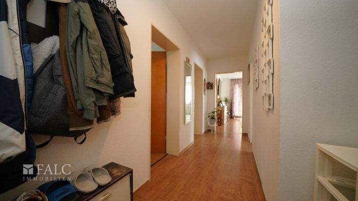 Platz für die Garderobe