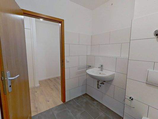 Ansicht II: Badezimmer