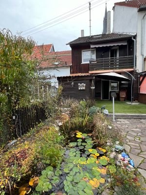 Rückansicht mit Terrasse