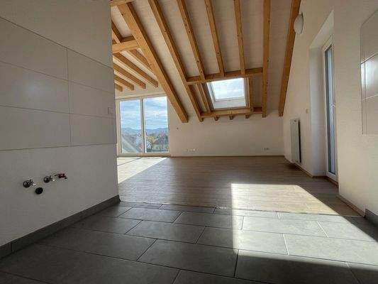 Küche,Esszi. (ohne Möblierung)