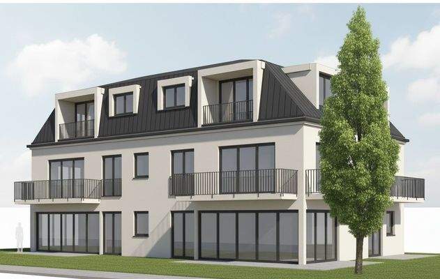 Visualisierung Gartenansicht