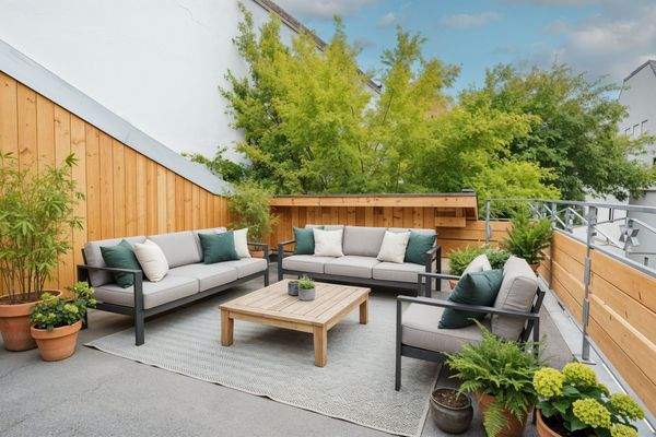 Dachterrasse - Renovierungsvorschlag Musterfoto